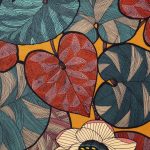 2310915 - Rose/brique fond orange
