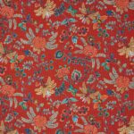 2582602 - Fond rouge tomette